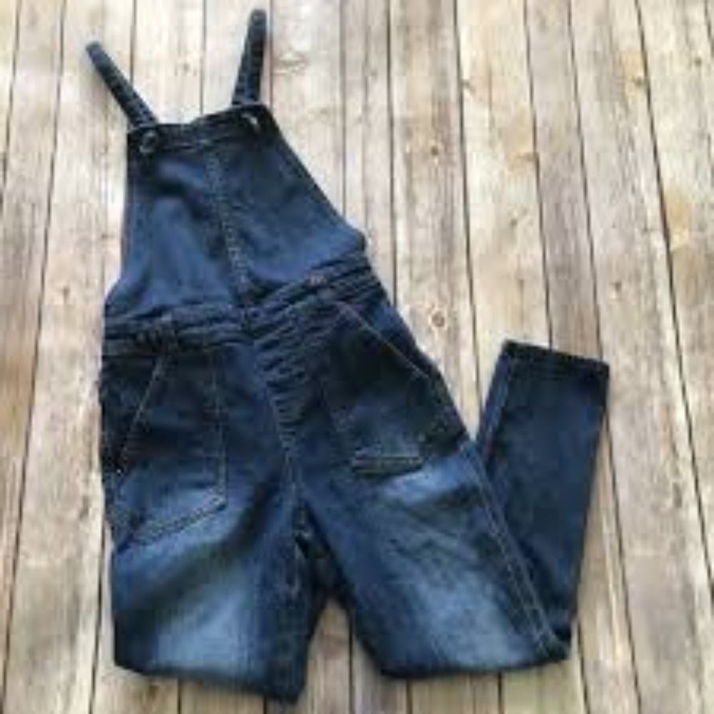 Tea Collection Denim Overalls - 4T